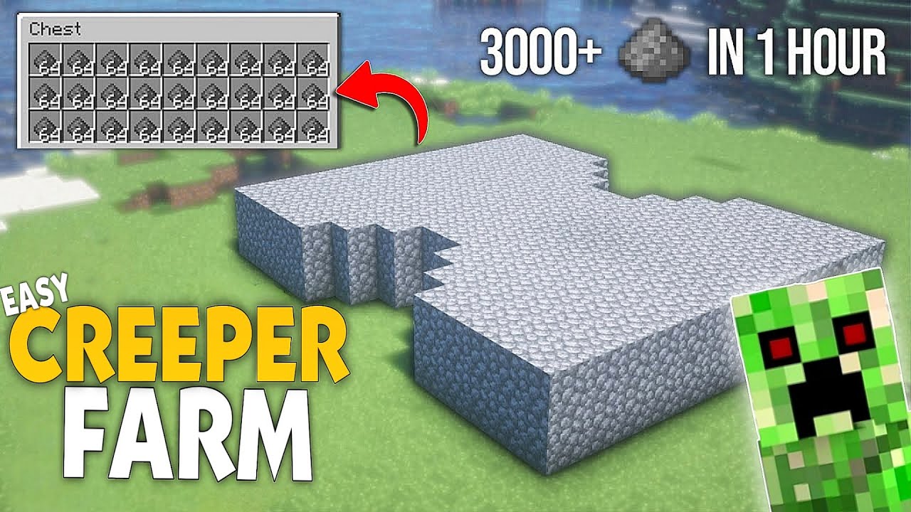 Unlimited Gunpowder Farm In Minecraft 1.20 ( Java / Bedrock ...