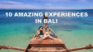 10 Amazing Experiences to have in Bali: Bubble Hotels, Beaches, & More