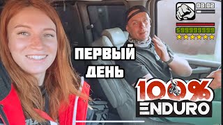 Гонка 100% Эндуро Геленджик 2021 с камеры девушки