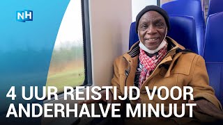 Straatkrantverkoper Mo moet uren reizen voor klein stempeltje screenshot 4