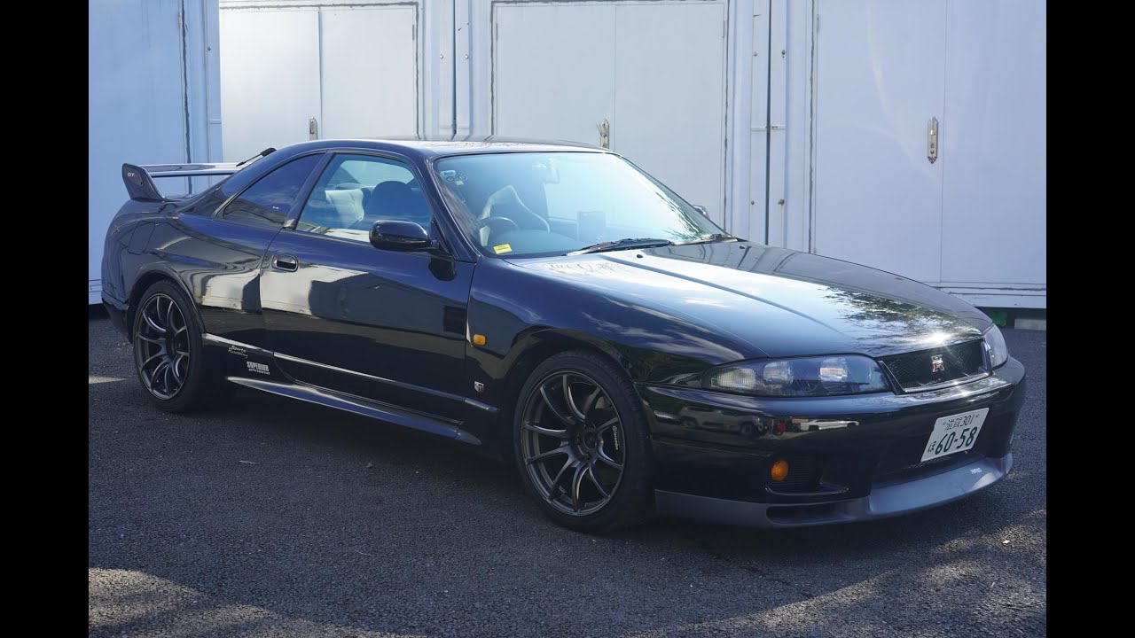 1995 Nissan Skyline GT-R33 4WD Twin Turbo test drive - YouTube