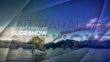 Elegant Parallax Slideshow (After Effects Template)