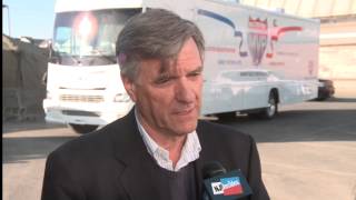 Mobile Voting Bus Let First Responders, Others Cast Their Ballots