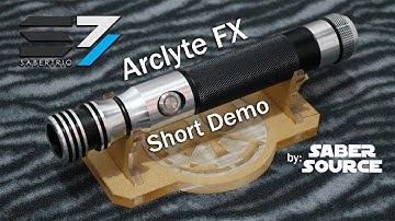 Sabertrio Arclyte FX Illuminated Saber Demo by Saber Source