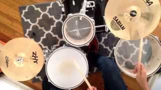 Ludwig Junior drum set. Guide