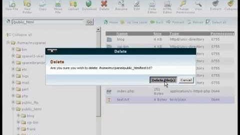 Quản Lý Tài Nguyên Hosting File Manager ( cPanel )