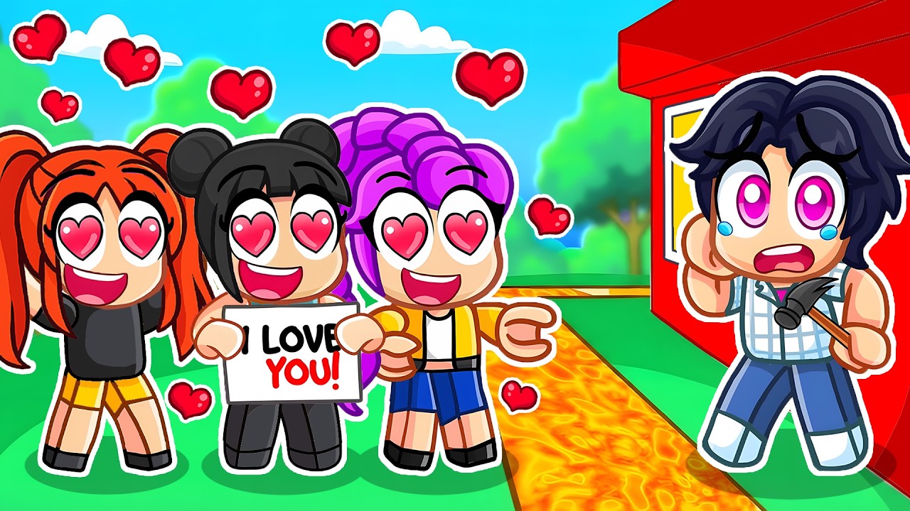 HUNTRIX CRAZY FAN GIRLS Vs SECURITY HOUSE In ROBLOX!