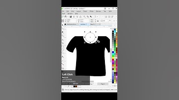How to design aTshirt  Coreldraw #tutorial #tshirts #design #coraldraw #short #youtube