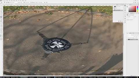 Removing tripod in HDRI Equirectangular panorama. Quick Photoshop "hack".