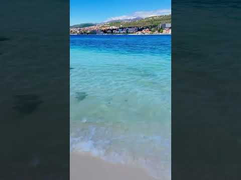 Crikvenica, a piece of Caribbean in Croatia. #crikvenica #croatia #kroatien🇭🇷 #beach #coast