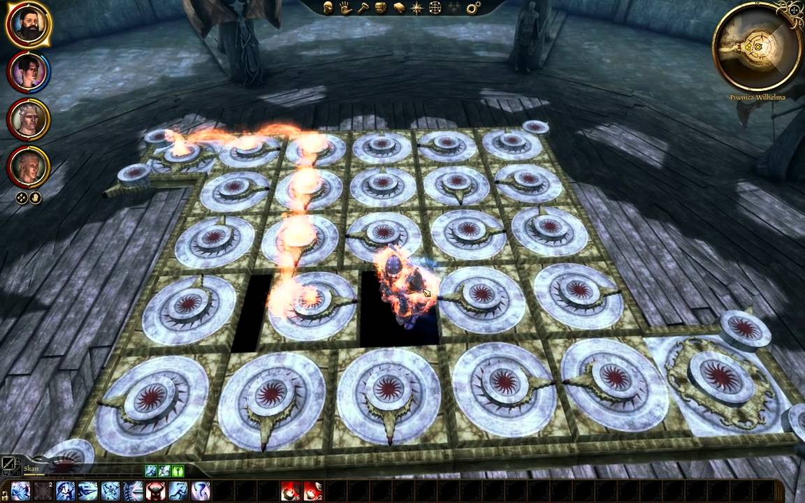 Dragon Age Golems of Amgarrak Red Barrier Switch Puzzle Solution