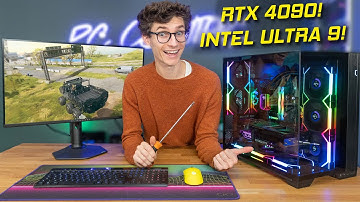 The MOST POWERFUL Gaming PC Build Ever?! 😲 Intel Core Ultra 9 285K, RTX 4090, Gameplay Benchmarks!