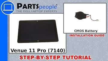 Dell Venue 11 Pro (7140) Battery How-To Video Tutorial