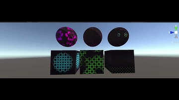 Sci-Fi Waves Unity Shader Example Materials