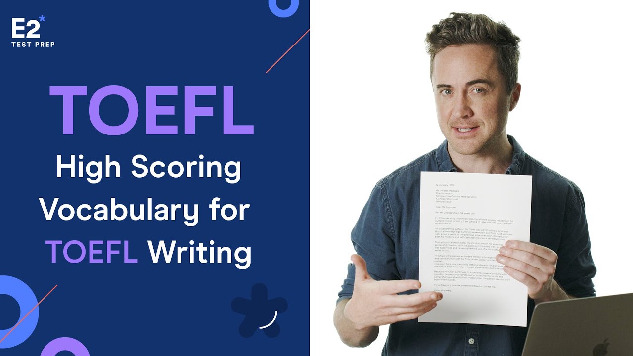 High Scoring TOEFL Vocabulary You Should Use on Test Day!