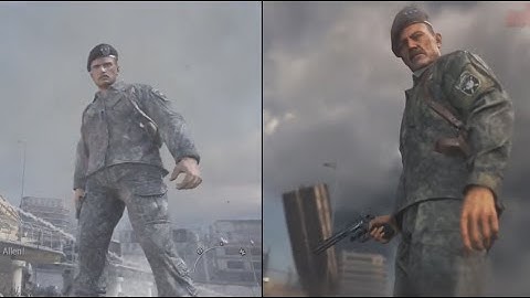 COD Modern Warfare 2 Mission ORIGINAL vs REMASTERED  | "Team Player" Mission 1080p