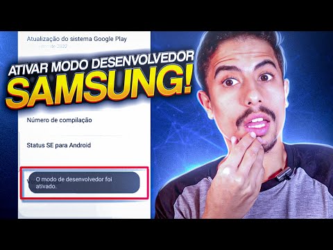 Como ATIVAR O MODO DESENVOLVEDOR em SMARTPHONES SAMSUNG!