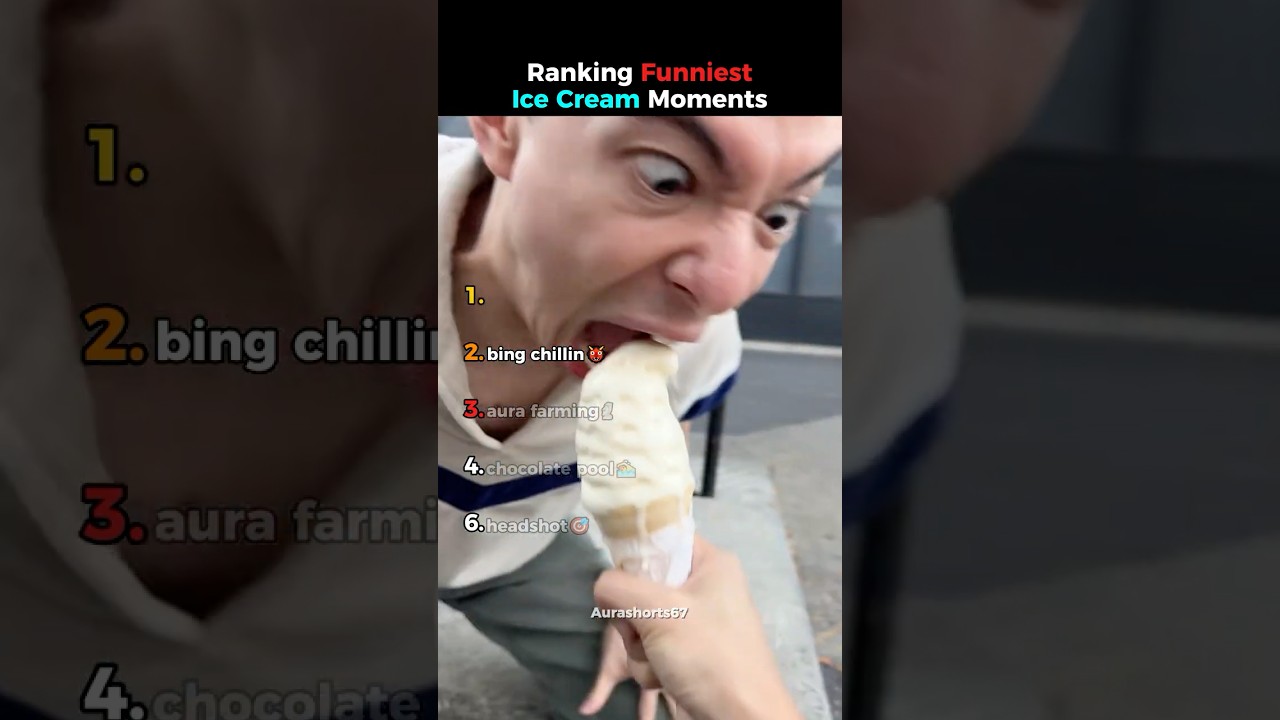 Ranking Funniest Ice Cream Moments
