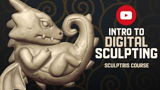 Intro to Digital Sculpting with Sculptris I