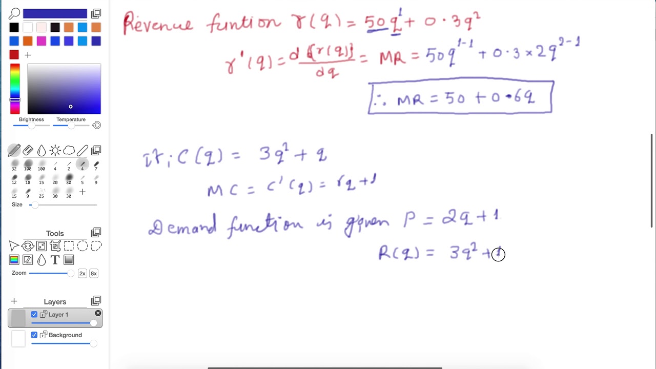 Calculation of Marginal Function | Mathematics-II | BBIS I-II | Durga Prasad Dhakal