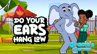 Do Your Ears Hang Low? | Learning with Gracie’s Corner | Nursery Rhymes + Kids Songs by Gracie's Corner 4,103,151 views 6 months ago 3 minutes, 15 seconds