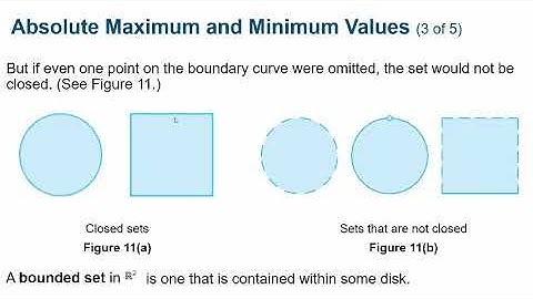 Calculus 3 - Section 14.7: Maximum and Minimum Values - Part 1