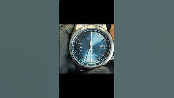 Citizen CB0270 - how to setup date & time manually. #watch #citizen #horology