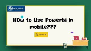How to use PowerBi in Mobile screenshot 4