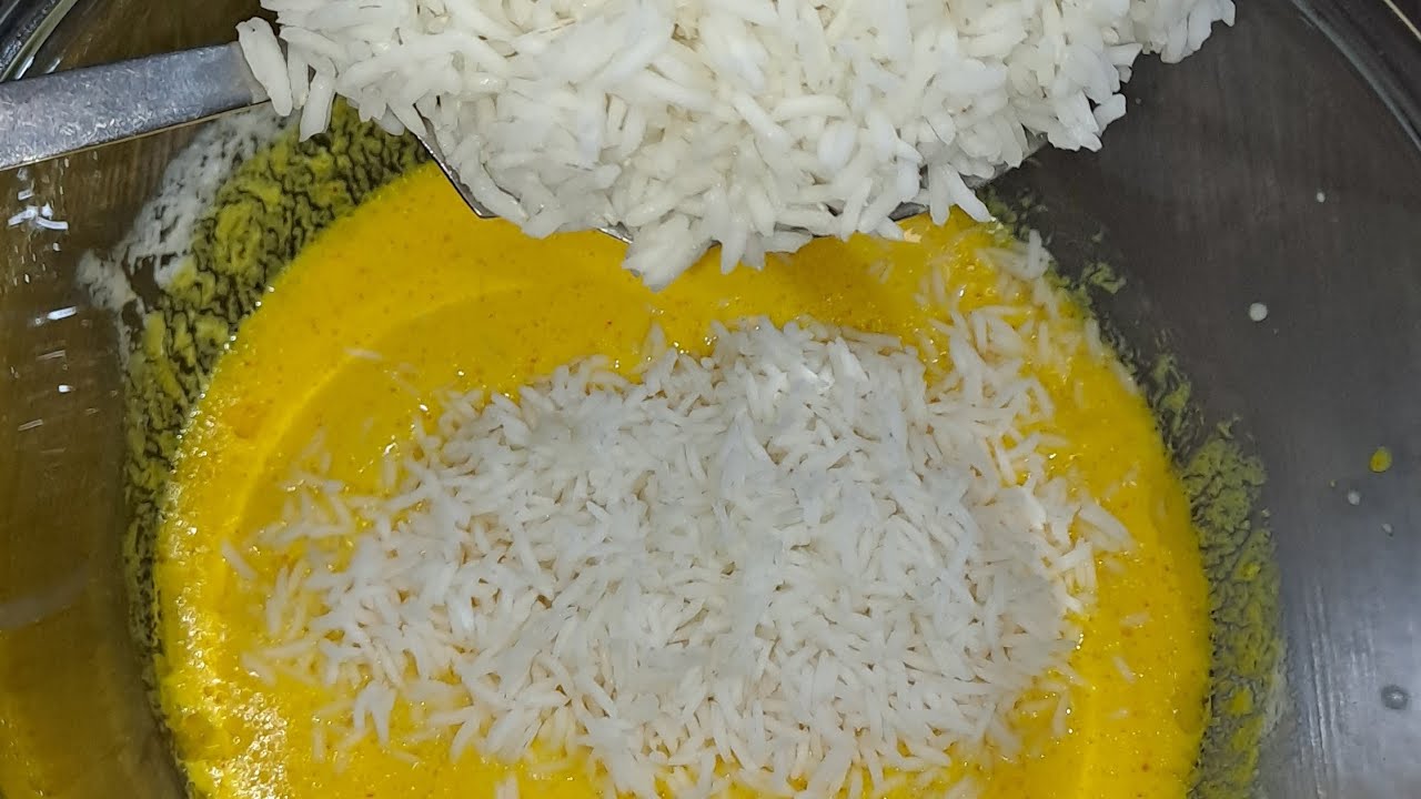 The simplest rice recipe, easy and full of beauty, saffron rice 💕 - YouTube