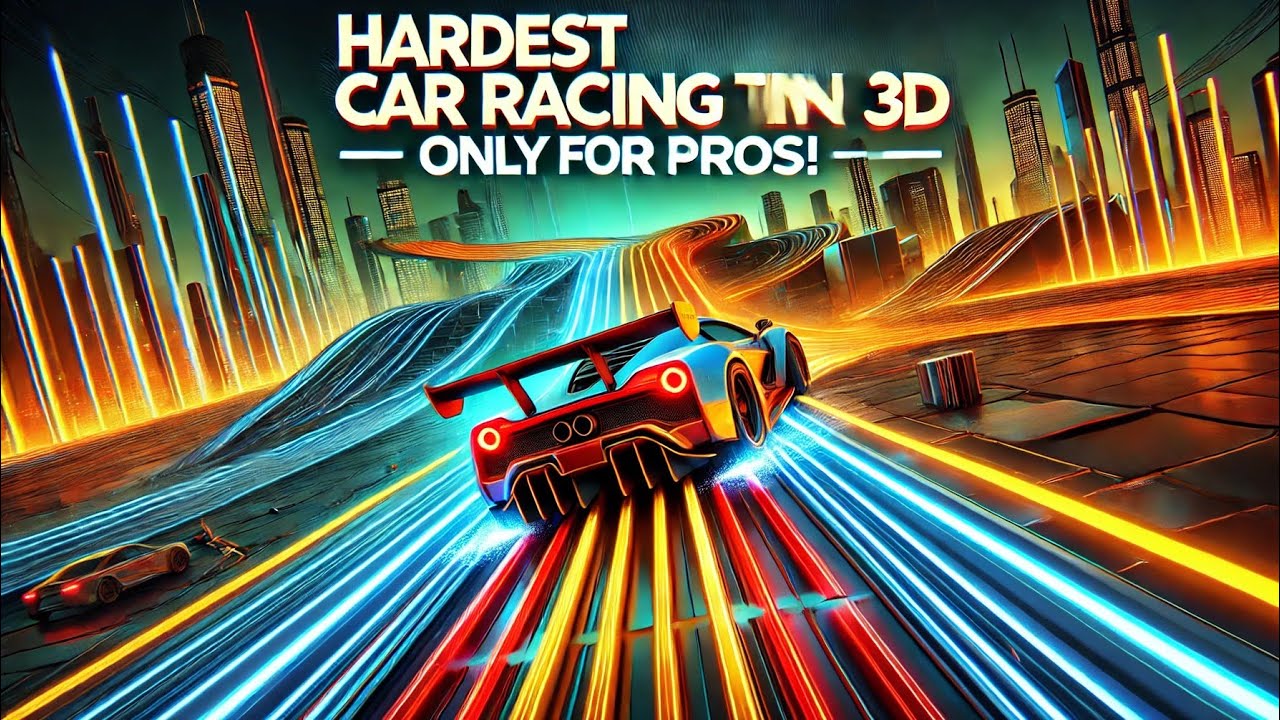 "Hardest Car Racing Track in 3D - Only for Pros!" 