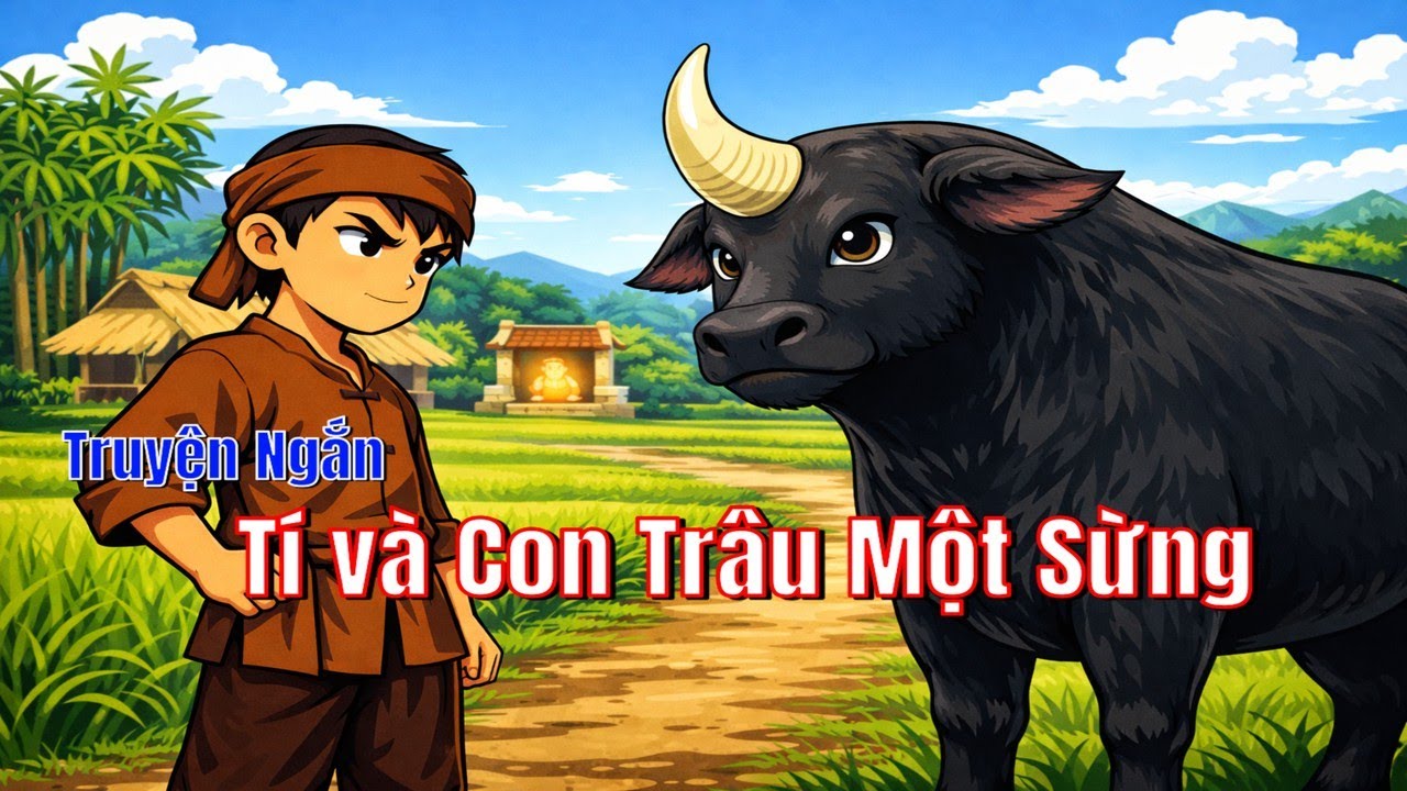 Tí Và Con Trâu Một Sừng – Truyện Cổ Tích Dân Gian Hay, Lặng Lẽ Mà Thấm