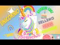 Torta Unicornio con interior de arcoíris | Rainbow cake