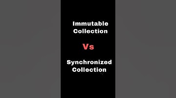 Java Immutable Collection vs. Synchronized Collection  ✍️