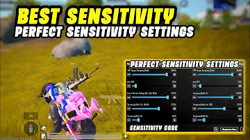 Best Sensitivity settings for Pubg Mobile 🔥 | Perfect Sensitivity & Control Code 2.5 Update
