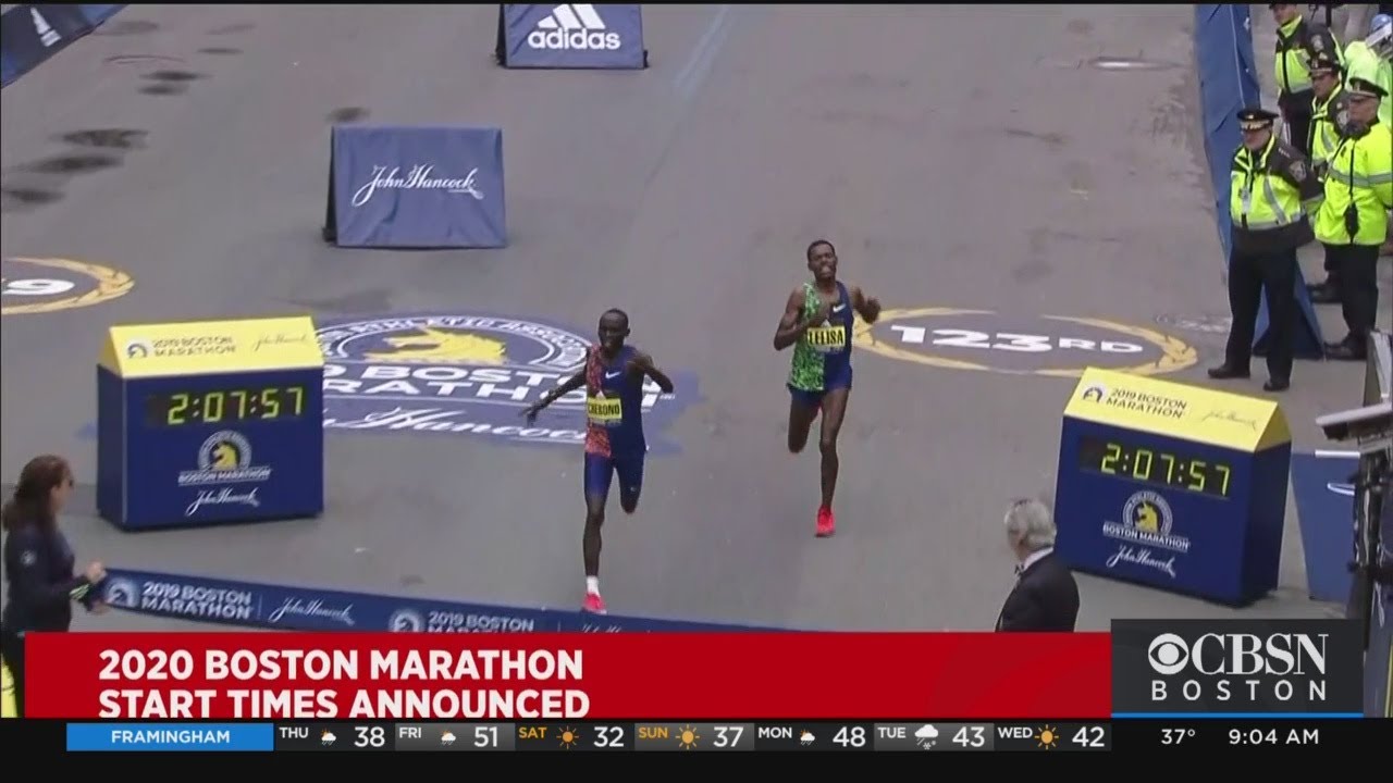 BAA Announces Changes To Boston Marathon Start Times YouTube