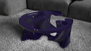 Alien Coffee Table | Parametric Furniture by Gogoladze