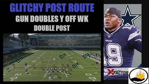 The BEST OFFENSIVE TIP in Madden 21   GLITCHEST POST ROUTE IN THE GAME   POP THEM FOR 1 PLAY TDS