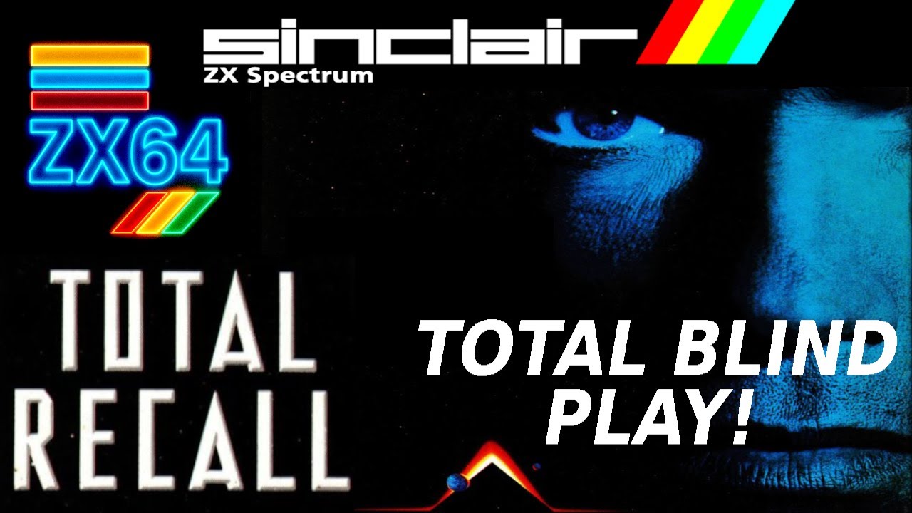 Я играл в TOTAL RECALL на ZX Spectrum 128… И УХ ТЫ 😱 | Первая игра вслепую!