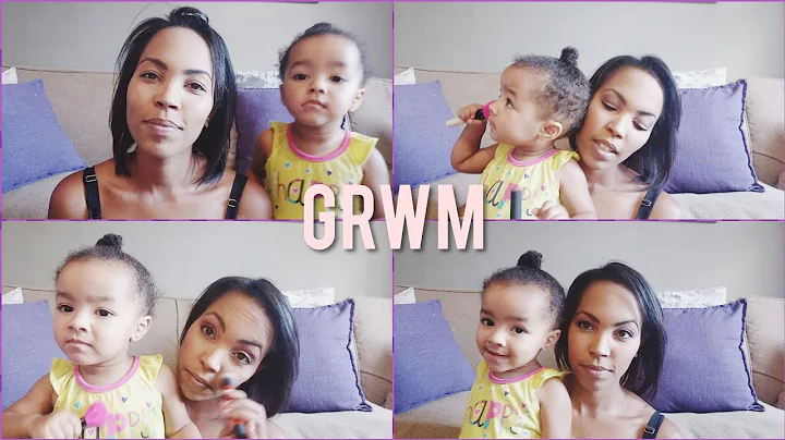 TRYING TO GET READY WITH A TODDLER | A MESS | GRWM