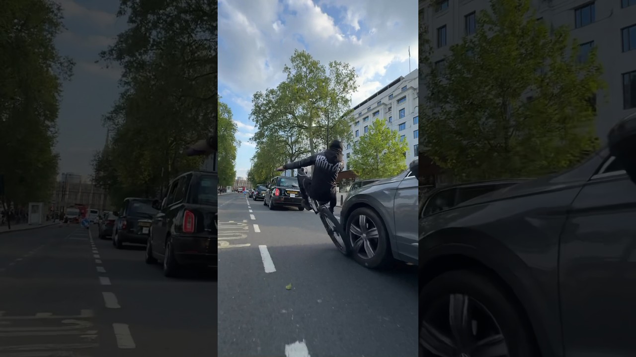 WHEELIE GONE WRONG 😰…