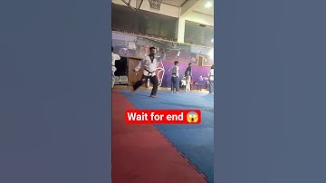 cheat 900 kick 🥋 Taekwondo demonstration kick #taekwando #tkd #martialarts #kick #shortsfeed #shorts