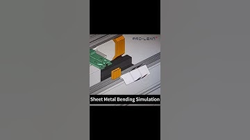Sheet Metal Bending Simulation in Action