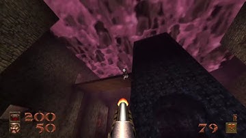 Quake (2021 remaster) E2M3 100% Nightmare