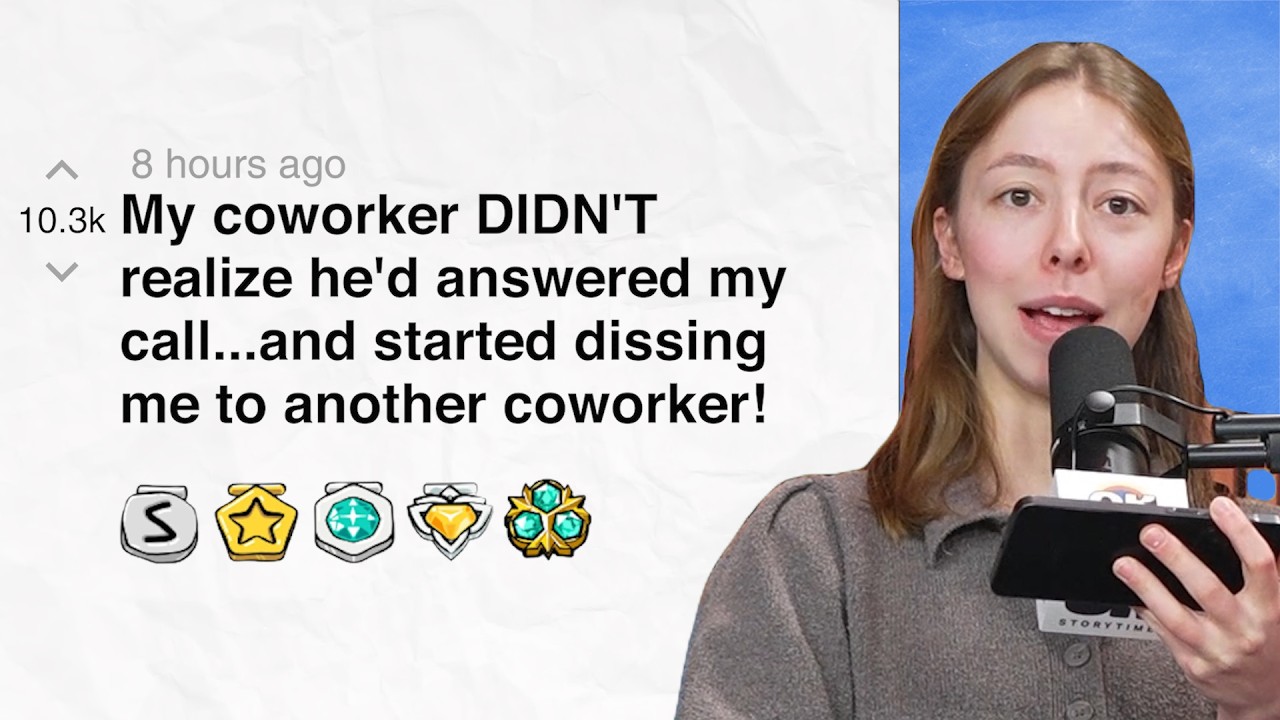 My coworker DIDN'T realize he'd answered my call... then started talking about me! | Reddit Stories