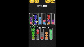 ball sort puzzle level 2100