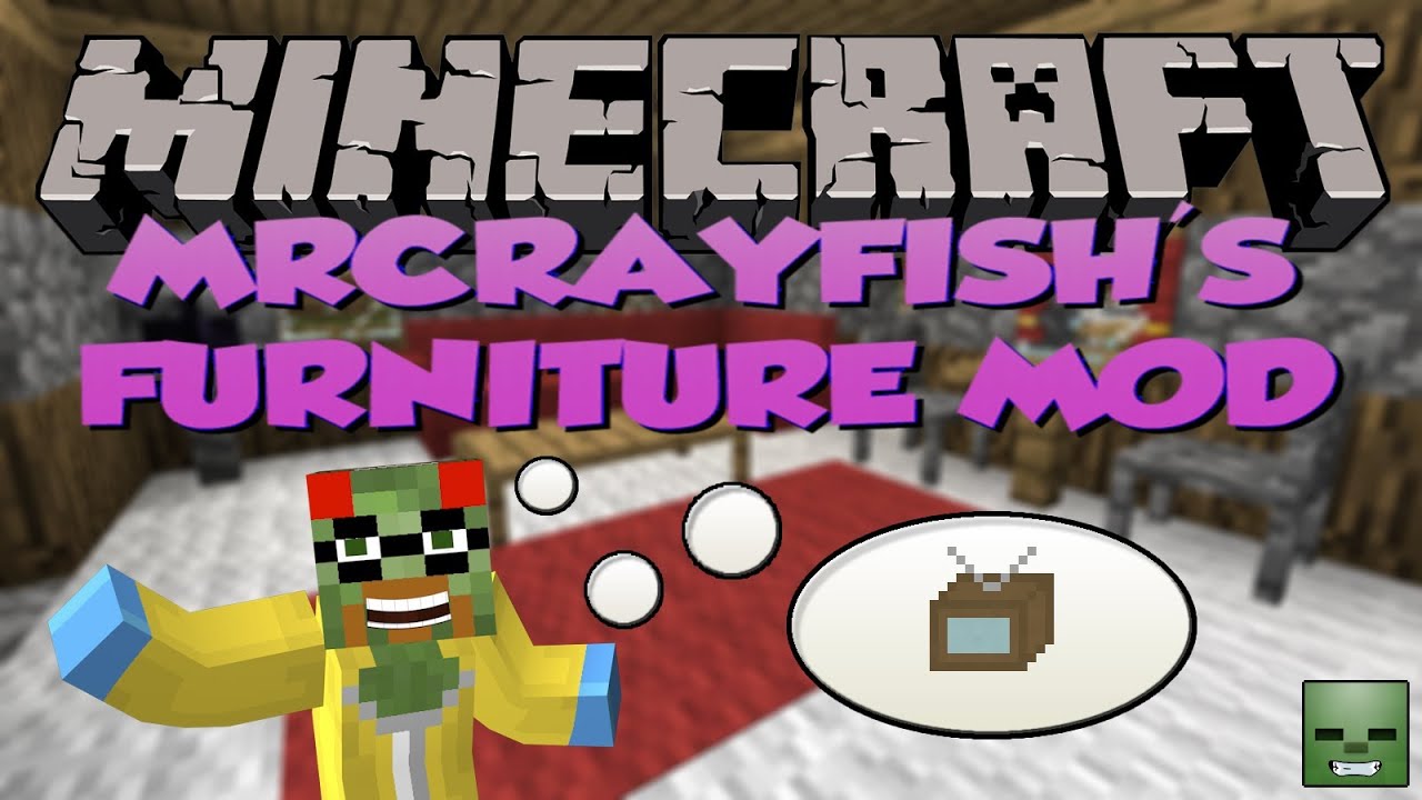 Minecraft Mods: MrCrayfish's Furniture Mod (Objetos de 