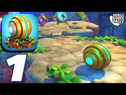 GEARS FOREVER - A Steam Punk Ball Rolling Game - Gameplay Walkthrough Part 1 (iOS, Android)