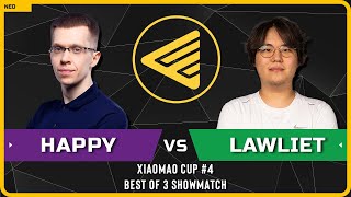 WC3 - [UD] Happy vs LawLiet [NE] - Bo3 Showmatch - Xiaomao Cup #4 ...