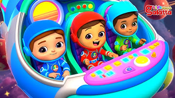 అడవిలో వేడుక - Space Song| Telugu Nursery Rhymes for Children | Galatta Kids