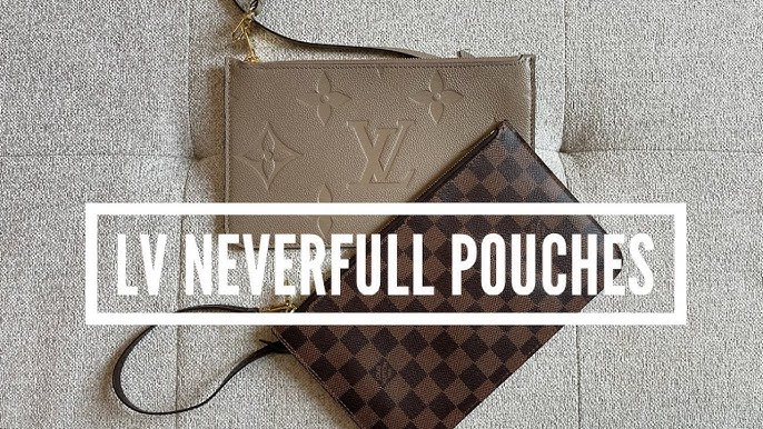 Strapping it up!! LOL, a Neverfull pouch to be specific. 😂👜 :  r/Louisvuitton